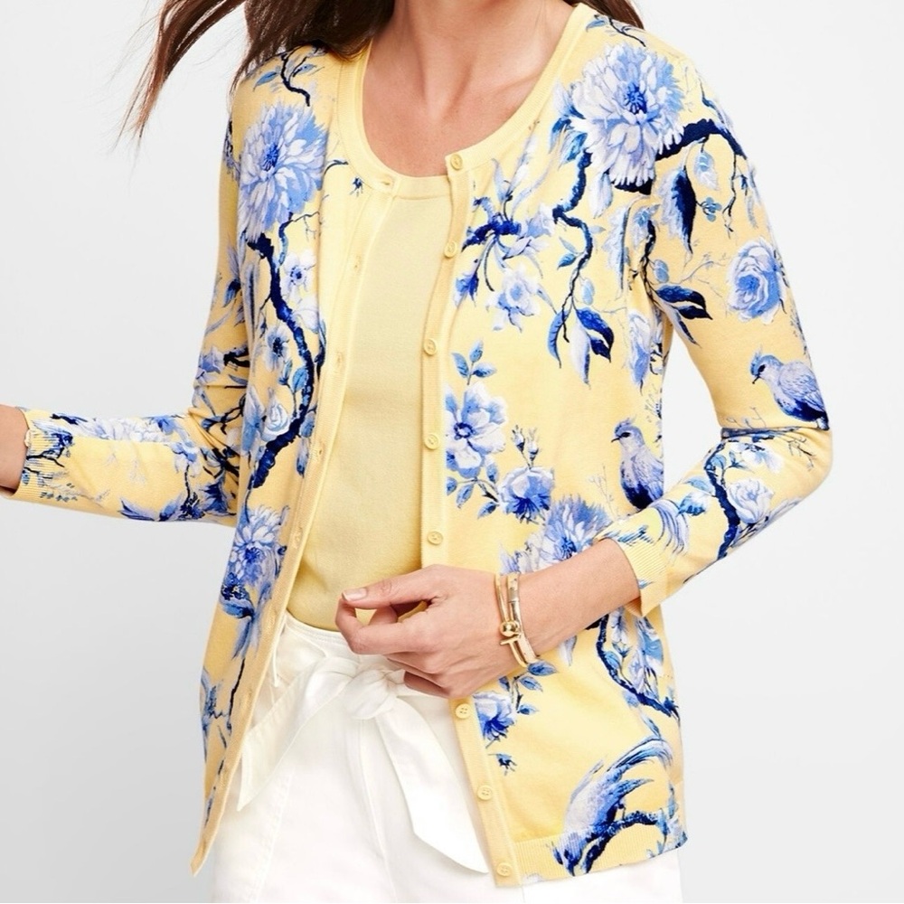 Talbots Charming Cardigan size Petite L